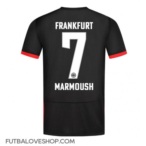 Dres Eintracht Frankfurt Omar Marmoush #7 Preč 2024-25 Krátky Rukáv